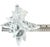 Vintage Lead Crystal Clear Glass Christmas Tree Made in Japan 11" X 7" For Sale - Image 11 of 11