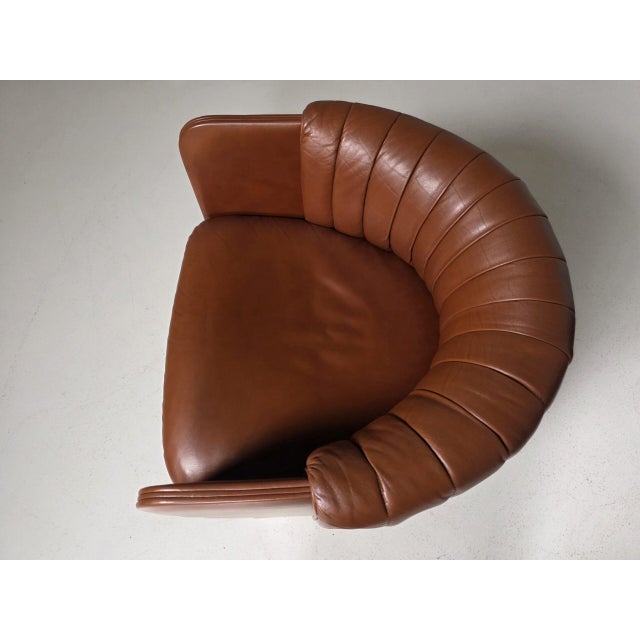 Animal Skin Dinette Chairs by Luigi Massoni for Poltrona Frau, Italy, 1972, Set of 4 For Sale - Image 7 of 9