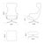 Cantoni Leather Recliner Lounge Chair and Ottoman Set in Genuine Top-Grain Leather With Stainless Steel Swivel Base For Sale - Image 11 of 12