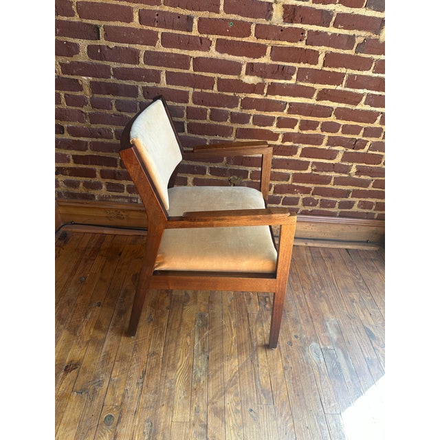 Wood Gunlocke Arm Chair For Sale - Image 7 of 10