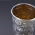 Antique Signed Wang Hing Chinese Export Silver Floral Repousse Cup or Beaker For Sale - Image 15 of 15