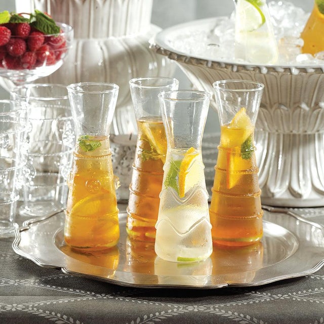 Contemporary Six Assorted Design Individual Carafes, Set of 6 For Sale - Image 3 of 3