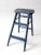 Vintage Wooden Blue Step Stool For Sale - Image 10 of 10