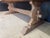 Brown Antique Large Oak Farmhouse Dining Table, 1890 For Sale - Image 8 of 18