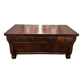 Antique Empire Mahogany Chest of Drawers – 19th Century For Sale