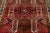Rust Persian Heriz Handmade Wool Rug With a Tribal Pattern For Sale - Image 4 of 8