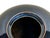 1980s Black Monochrome Minimalistic Ovoid Round Teardrop Finial Lid Ceramic Jar For Sale - Image 5 of 7