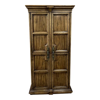 Henredon Late 20th Century Vintage Furniture Armoire For Sale