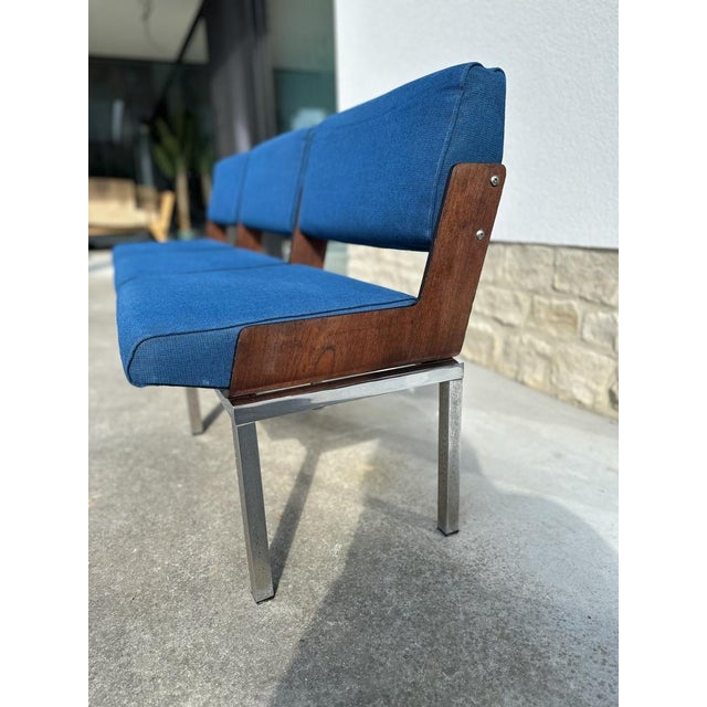 1960s Orcel D10 Bench by Roger Tallon, 1960s For Sale - Image 5 of 12