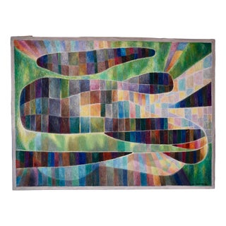 Daniel De Linière, Illumination, 1970s, Oil on Canvas For Sale