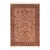 Shabby Chic 1990's Pak-Persian Taupe/Blue Wool Rug - 6'2'' X 9'3'' For Sale