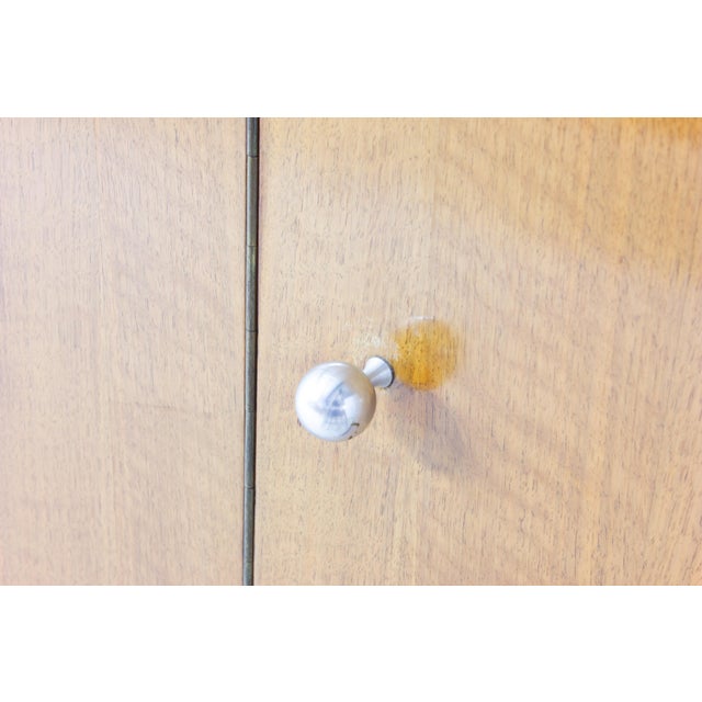 Modernist Belgian Sideboard in Maple, 1960s For Sale - Image 6 of 11