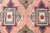 1970s Vintage Handmade Wool Cotton Pink Area Rug For Sale - Image 9 of 11