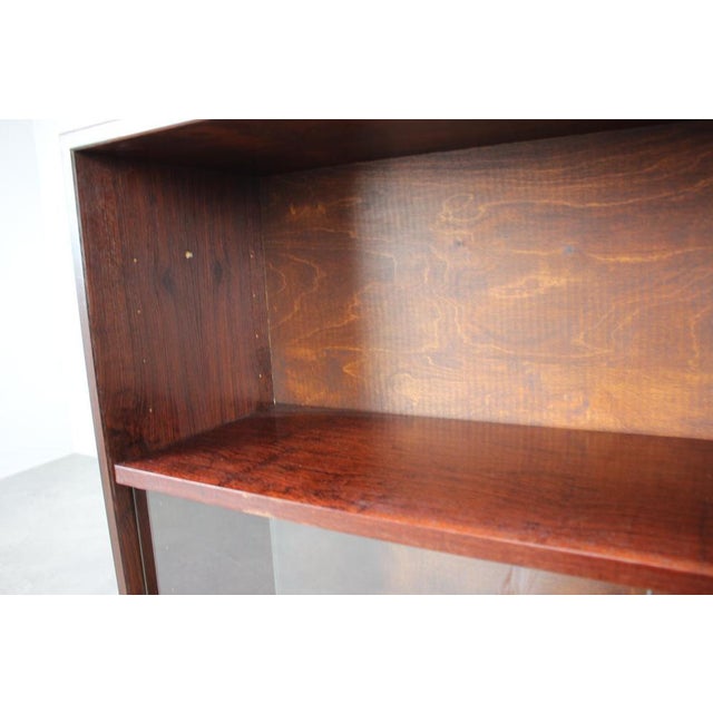 Metal Mid-Century Modern Danish Rosewood Cabinet, 1960s For Sale - Image 7 of 12