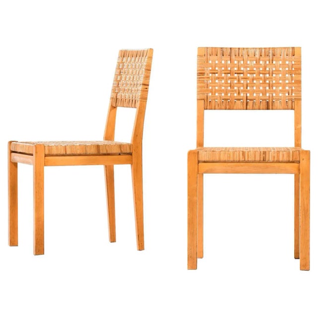 Set of Finnish Model 615 Dining Chairs by Aino Aalto for Artek For Sale - Image 10 of 10