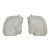 Architectural Concrete Horse Heads — Rare Pair For Sale