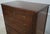 Vintage French Country Walnut Finish High Chest For Sale - Image 13 of 18