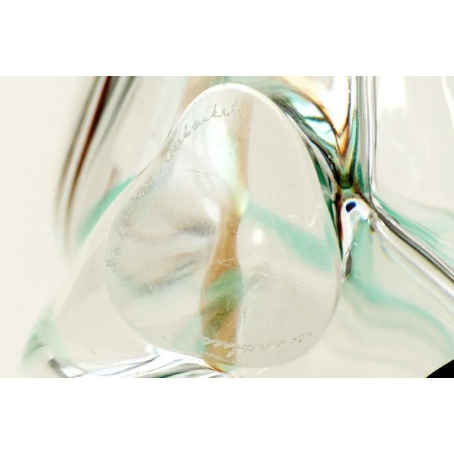 Decorative Bowl by Max Verboeket for Krystalunie Maastricht, 1950s For Sale - Image 10 of 11