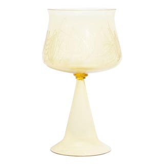 Peter Pelzel 2003 “Natura 9” Murano Glass Compote For Sale