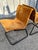 1960s Vintage Italian Suede Pair of "Lia" Chairs by Claudio Salocchi For Sale - Image 5 of 7
