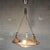 Vintage German Art Deco Ikora Glass Hanging Light from WMF, 1930s For Sale - Image 12 of 18