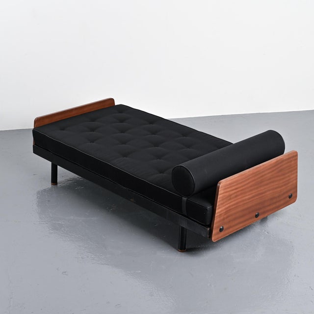 Scal Bed by Jean Prouvé for Steph Simon, 1960s For Sale - Image 14 of 15