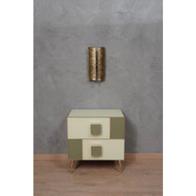 Mid-Century Style Golden Murano Glass Wall Sconce, 2000 For Sale - Image 9 of 11
