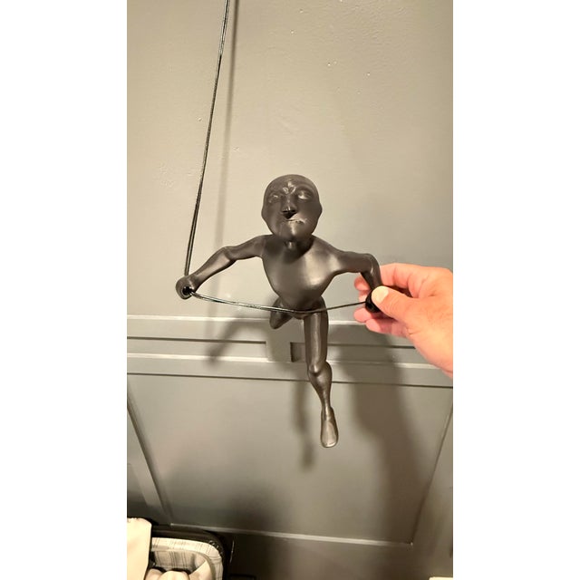 Climbing man big 10 inches tall black wall art Perfect motivational decor for any home or office ! Great gift idea for any...