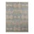 Rug & Kilim’s Scandinavian Style Rug in Green, Blue and Beige Geometric Pattern - 12x15 For Sale