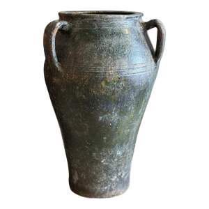 Antique Turkish Pot, Green