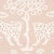 Contemporary SAMPLE - Schumacher Woodland Leopard Sisal Wallpaper In Petal For Sale - Image 3 of 4