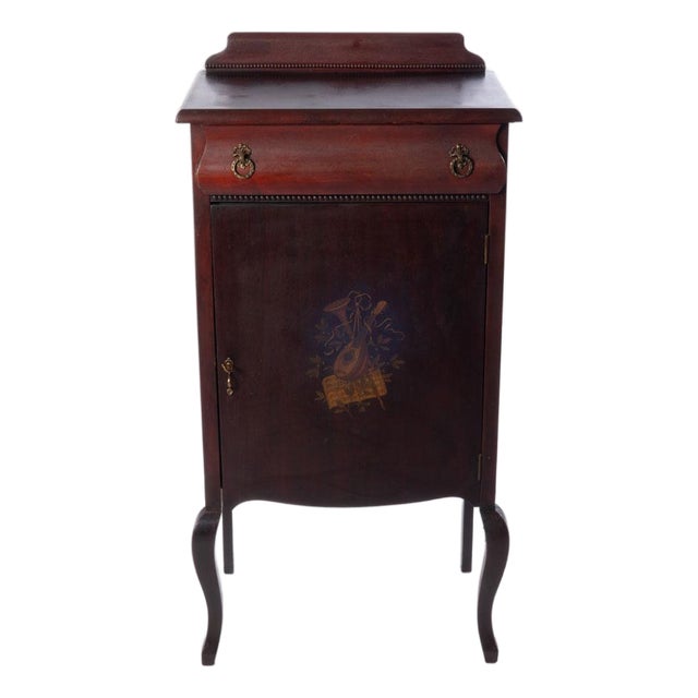Early 20th Century Music Cabinet For Sale