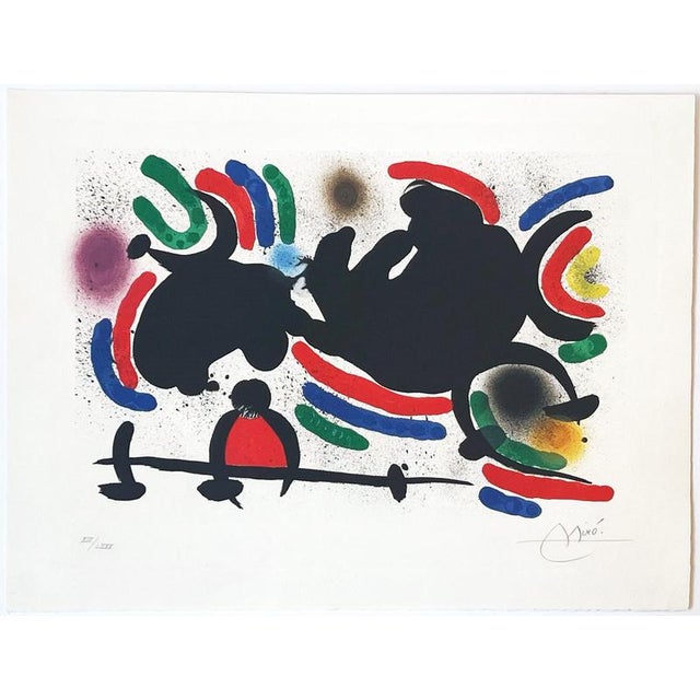 Lithograph, 1972 handsigned by the artist in pencil edition : xiii/lxxx publisher : a.c. Mazo, maeght, paris, poligrafa,...