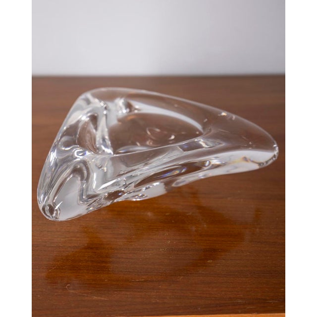 Vintage Italian Crystal Ashtray, 1970s For Sale - Image 10 of 10