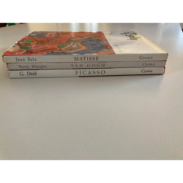 Set of Picasso, Van Gogh, and Matisse Coffee Table Art Books by Crown For Sale - Image 10 of 12