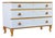 Mid-Century Scandinavian Painted Birch Chest of Drawers, 1960 For Sale
