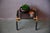 Italian Modern Side Table in Black and Gold Metal with Smoked Glass, 1970s For Sale - Image 4 of 14