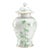 Green Chinoiserie Jar For Sale