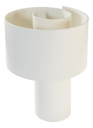 Mod. Aluminum Spiral Table Lamp, Italy, 1970s