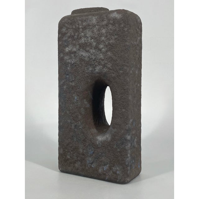 1970s Fat Lava Ceramic Vase from Uebelacker Keramik, Germany, 1960s-1970s For Sale - Image 5 of 11
