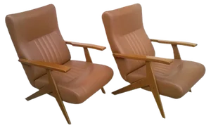 Reclining Armchairs, Italy, 1960s, Set of 2