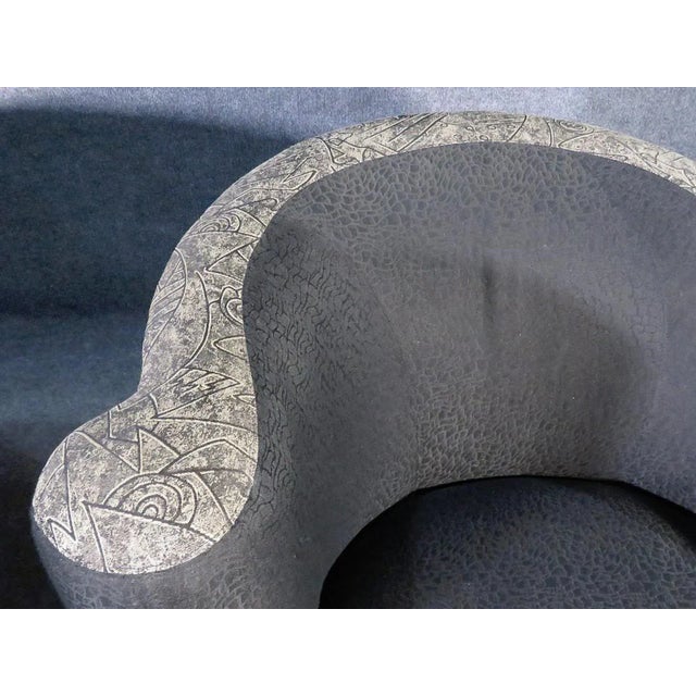 Mid 20th Century Corkscrew Lounge Chairs - 2 Pieces For Sale - Image 4 of 7