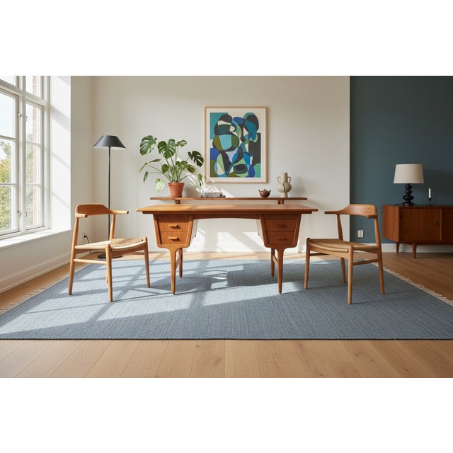 Extendable Desk in Teak by Carl Aage Skov for Munch Møbler, 1960s For Sale - Image 14 of 18
