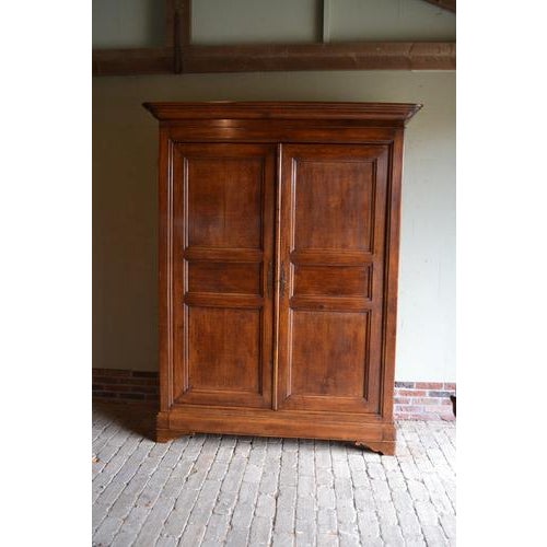 Antique Louis Philippe Oak Cabinet For Sale - Image 10 of 10