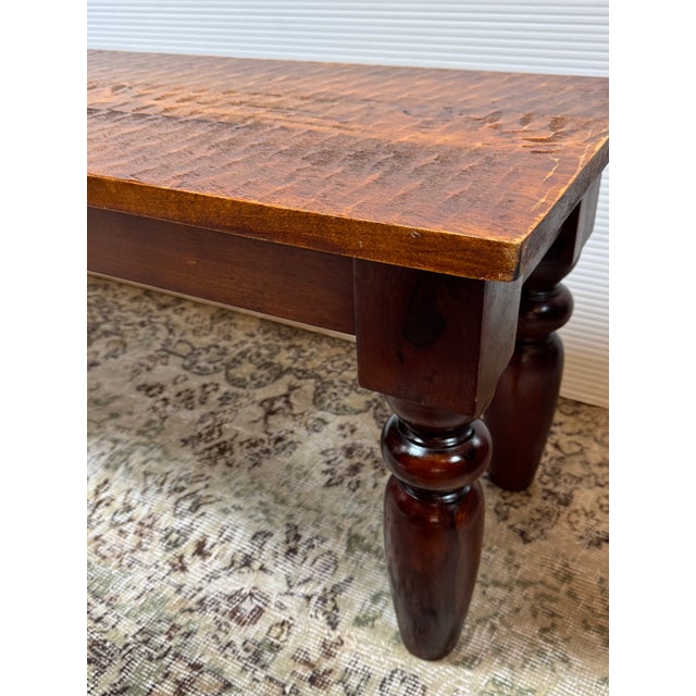 Rustic World Market Sourav Bench For Sale - Image 3 of 12