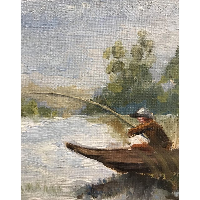 Alexandre Blanchet, Paysage animé, 1949 For Sale - Image 4 of 7