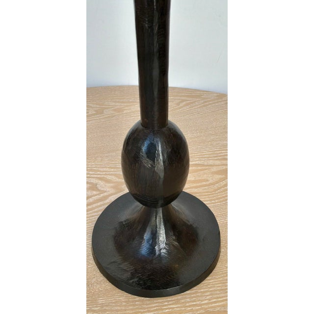 Modern Currey & Company Bronze Talia Drinks Table For Sale - Image 3 of 3