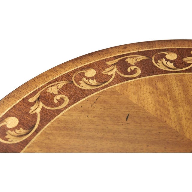 Gold Narrow Giltwood Console Table For Sale - Image 8 of 9