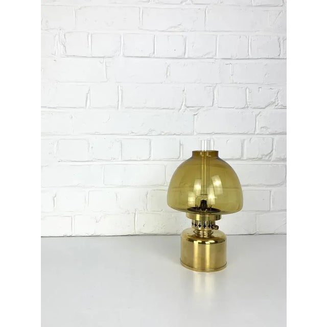 Mid-Century Modern Swedish brass Oil Light by Hans-Agne Jakobsson for AB Markaryd, 1960s For Sale - Image 3 of 13