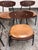 District Eight Kink Leather Dining Chairs, Set of Eight For Sale - Image 11 of 12